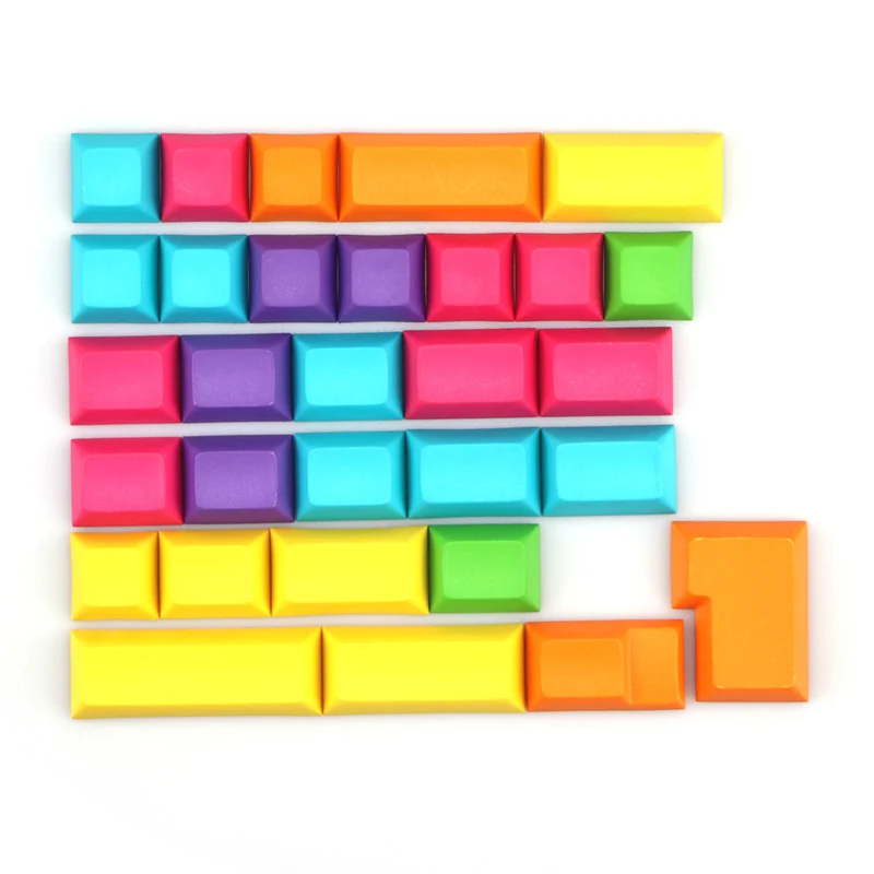 Pbt dsa клавишная крышка OEM keycap краситель субкровать красочные брелки модификатор для diy игровая механическая клавиатура Вишневый переключатель - Цвет: DSA blank