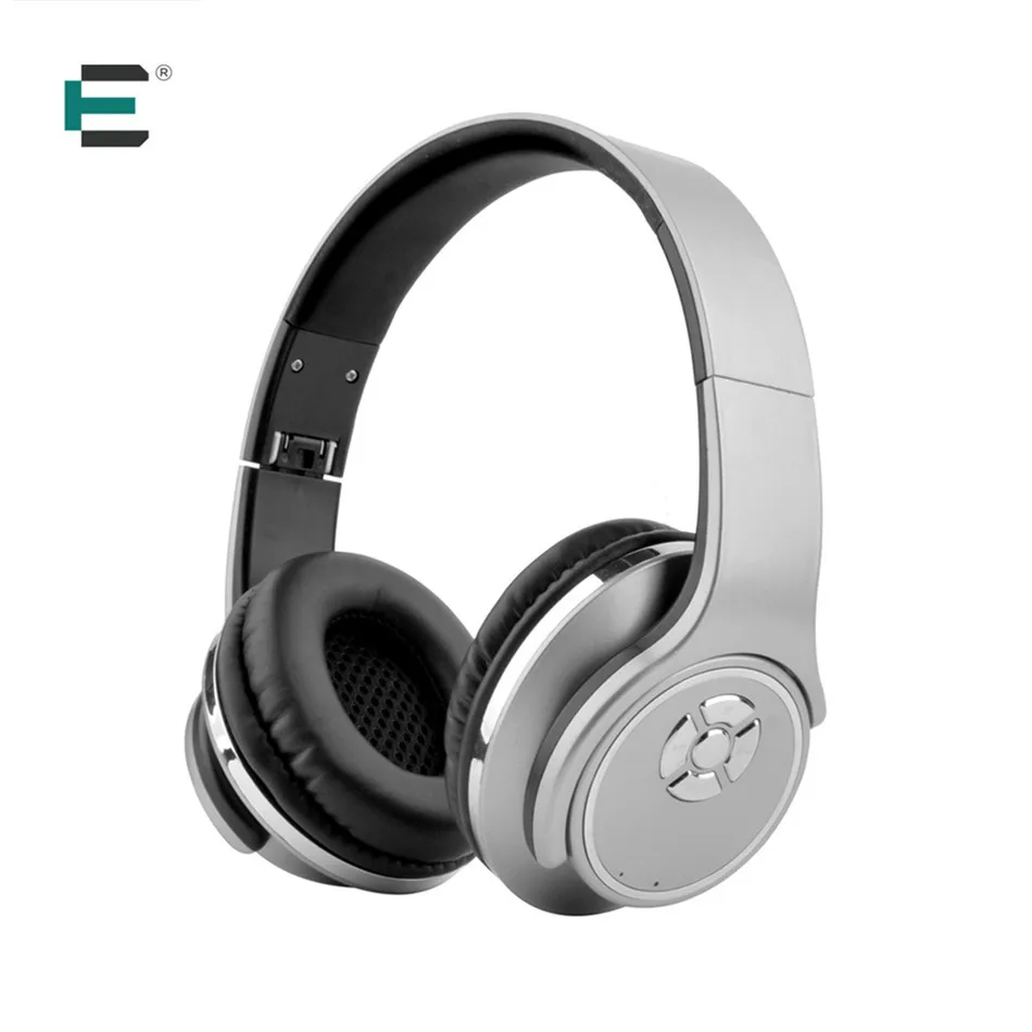 

ET Bluetooth 4.2 Stereo Surround Sound Foldable Wireless Headset Micro SD Player 2 in 1 Bluetooth earphones Speaker Headphone
