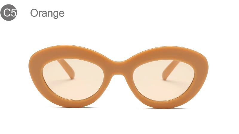 Роскошные женские Овальные Солнцезащитные очки, винтажные милые розовые солнечные очки Cateye, элегантные солнцезащитные очки с толстой оправой, круглые солнцезащитные очки UV400