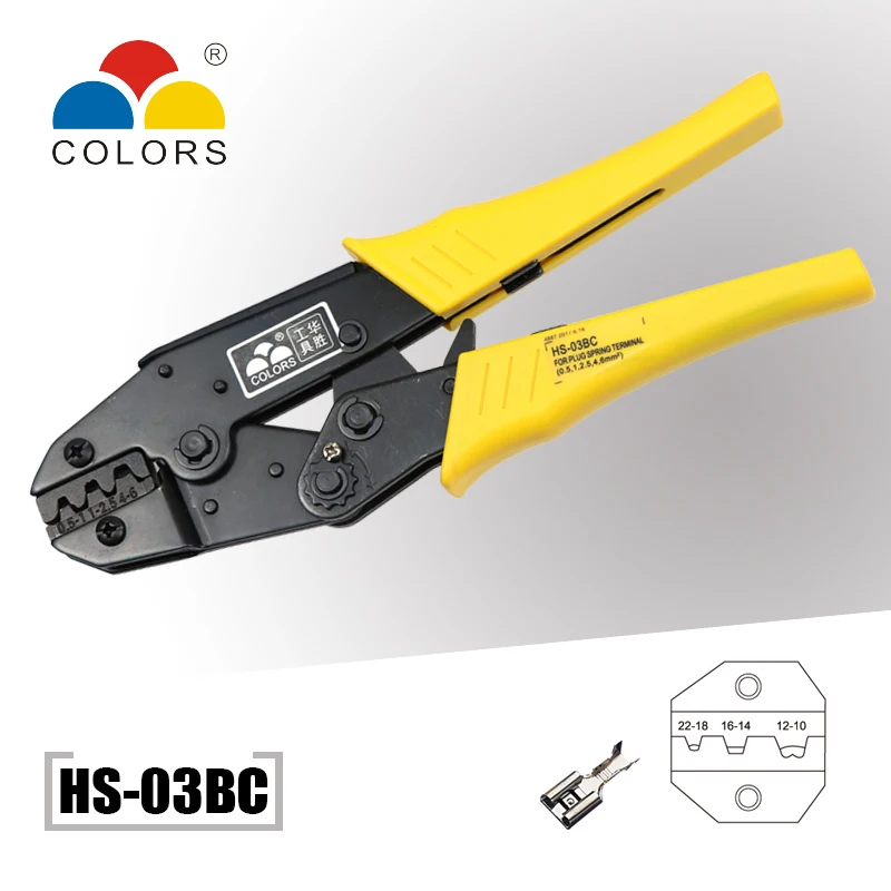 

COLORS crimp cable wire cutter pliers crimper stripper tool crimping plier cutting alicate crimpzange alicates pinze crimpador