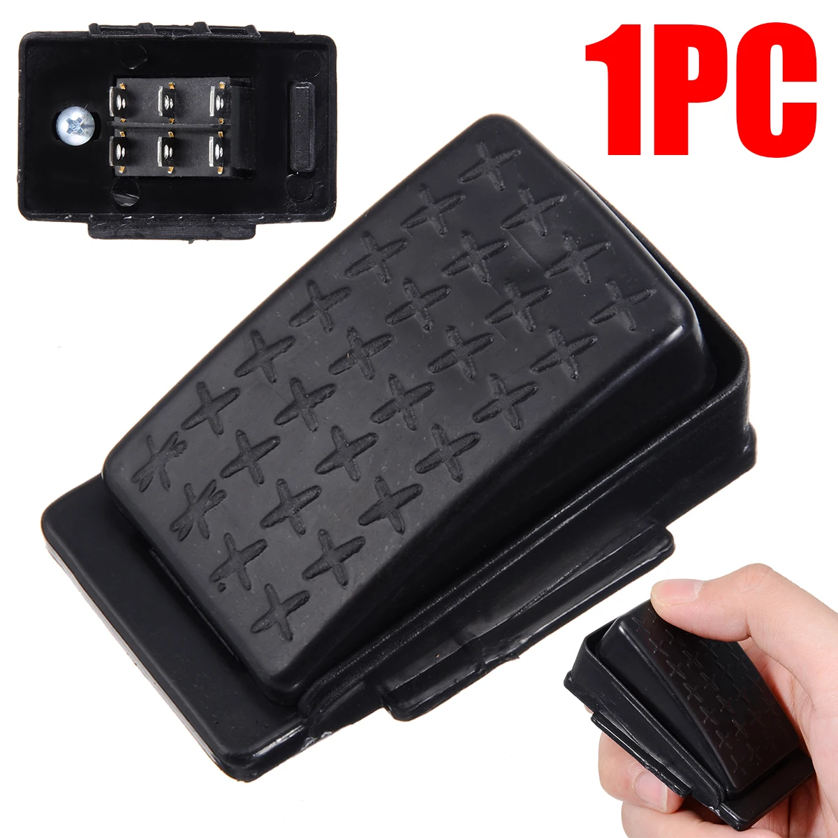 6V/12V Foot Pedal Reset-Control Switch Children Toy Car Foot Pedal Replacement For Kids Ride On Toy Car