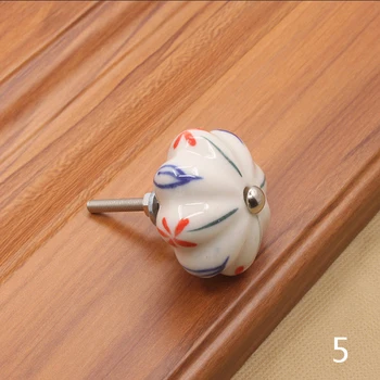 Furniture Hardware 40mm Furniture Handle Ceramic Drawer Cabinet Knobs and Handles Knobs Door Cupboard Kitchen Pull Handles