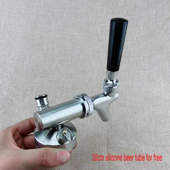 

304 Stainless Steel Mini Keg Beer Growler Spear Tap Dispenser with beer faucet for 2,3.6L beer Growler