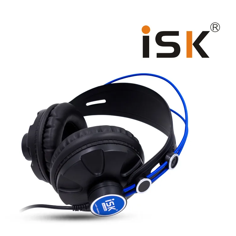 

ISK HP680 Pro Monitor Studio DJ Headphones Dynamic 1200mW Powerful Over Ear Earphone Noise Cancelling HiFi Headset auriculars