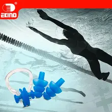 Новые водостойкие Заглушки для ушей, зажим для носа аксессуары для лета osean Пляж Бассейн для дайвинга для детей