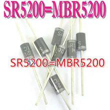 50 шт MBR5200 MBR5200A SR5200 5A/200 V