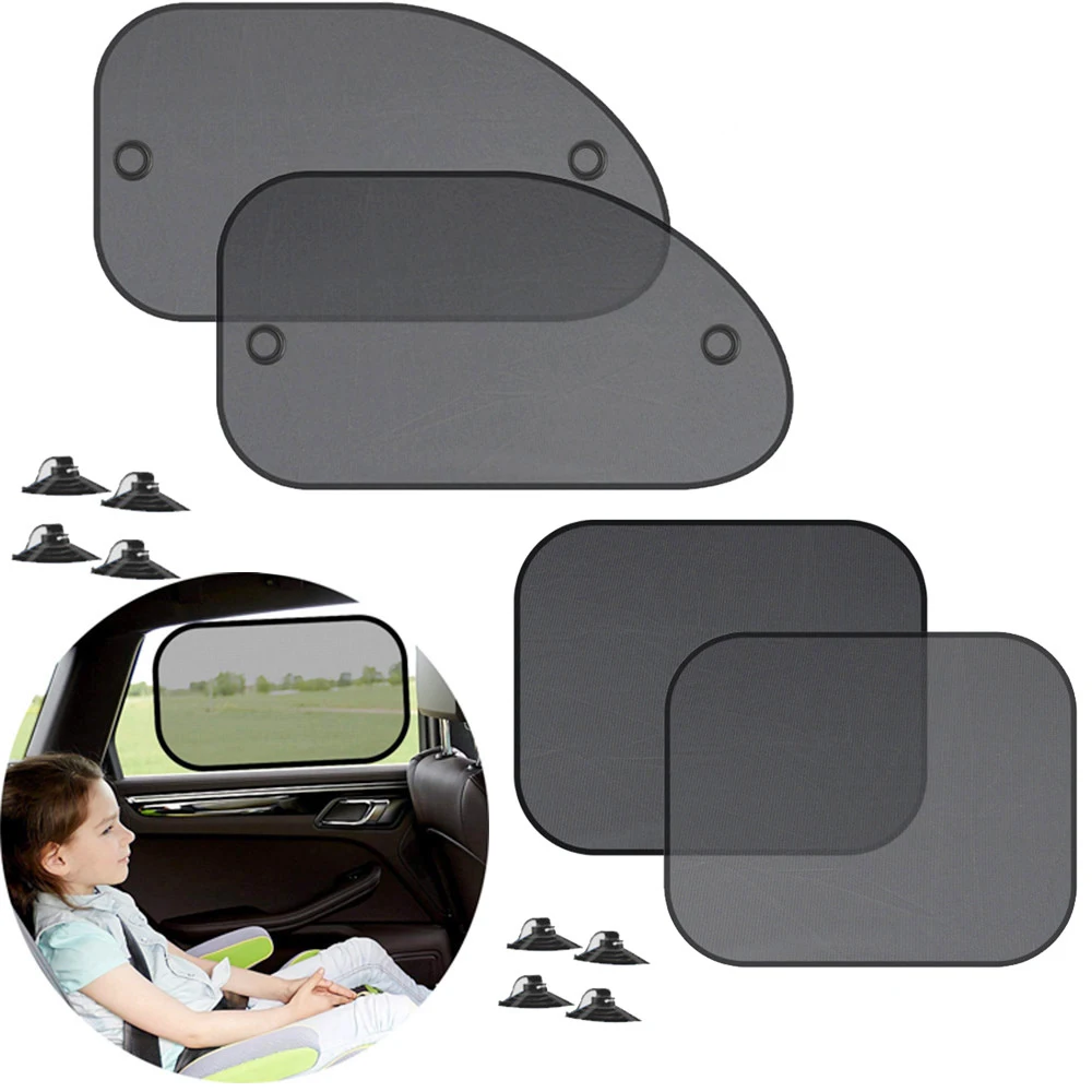 

Car sunshade 2PCS car window sun shade auto sun visor rear window sun block sunscreen solar UV windshield sunshade