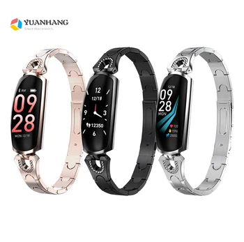 

2019 IP67 Waterproof Smart Bracelet Women Heart Rate Sleep Monitor Blood Pressure Smart Watch Band For IOS Android Smartbands
