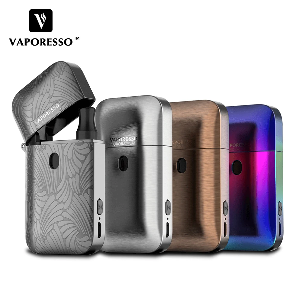

New Original Vaporesso Aurora Play Starter Kit 650mAh Electronic Cigarette Battery with 2ml Pod Zippo Cigarette AIO EGO Vape Kit