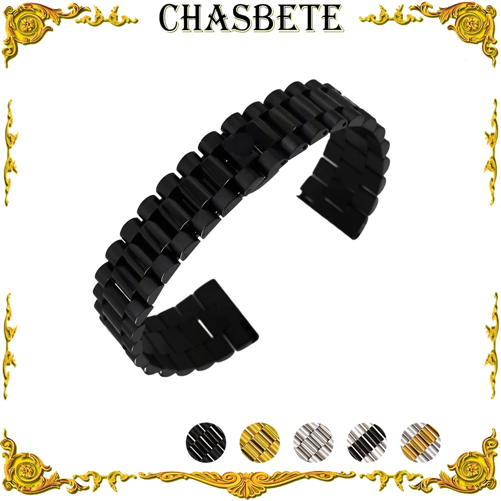 18mm 20mm 22mm Stainless Steel Watch Band for Timex Weekender