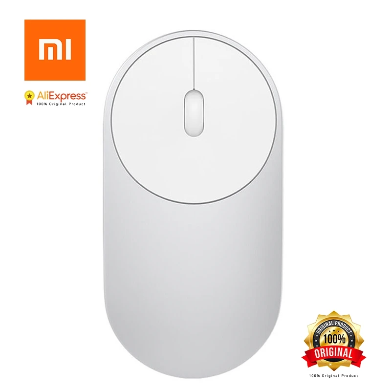 Оригинальная беспроводная оптическая Bluetooth мышка от Xiaomi для ноутбука и