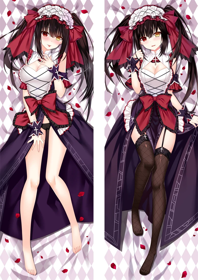 2019 Февраль обновление аниме Дата A LIVE Natsumi Tokisaki Kurumi Dakimakura Декоративная Подушка
