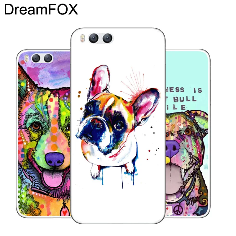 DREAMFOX L394 защитный чехол для телефона из мягкого ТПУ силиконовый Xiaomi Mi Note 2 3 4 5 6 8 SE M5