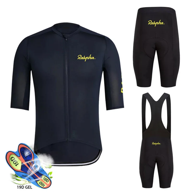 

2019 Summer men Cycling Jersey Set MTB Road Bicycle Clothing Breathable Mountain Bike Clothes Quick-Dry Cycling Set