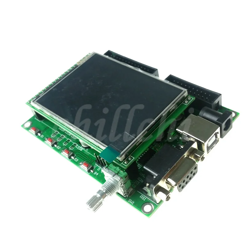 

AD9854 full function version DDS signal generator module STM32TFT touch screen control frequency rotary encoder