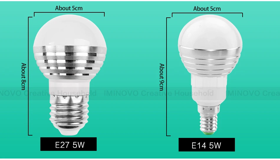 E27 E14 RGB светодиодный лампа 3W 5W 10W Цвет Magic Точечный светильник дистанционного Управление затемнения 24key Праздник Светодиодный Ночной светильник 110V 220V