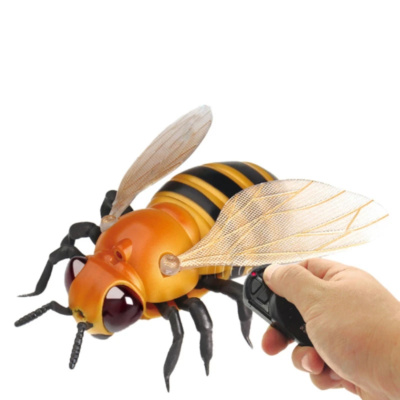 

Funny Simulation Infrared RC Remote Control Scary Creepy Insect Bee Toys Anti-stress Gift For Adult Children Toys