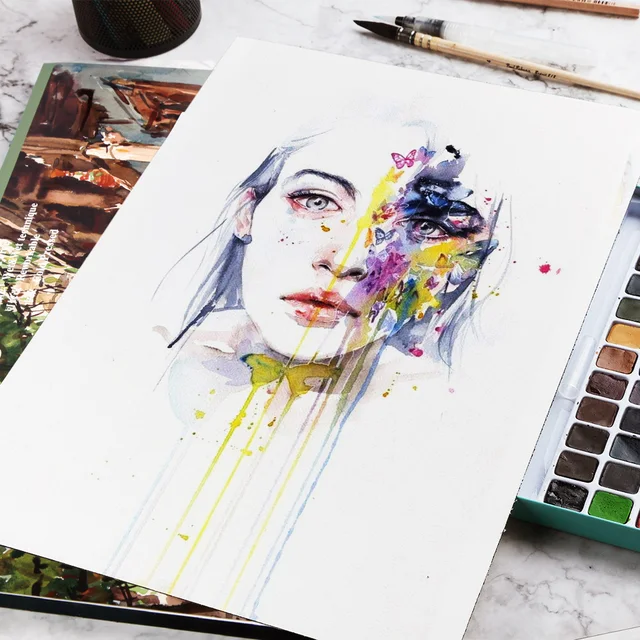 Watercolor paper 20 sheets -  2