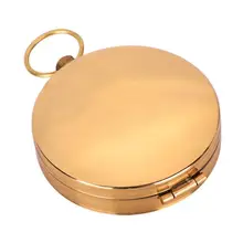 Металлический флип компас, открытый альпинистский ночной Светильник Карманный компас для выживания