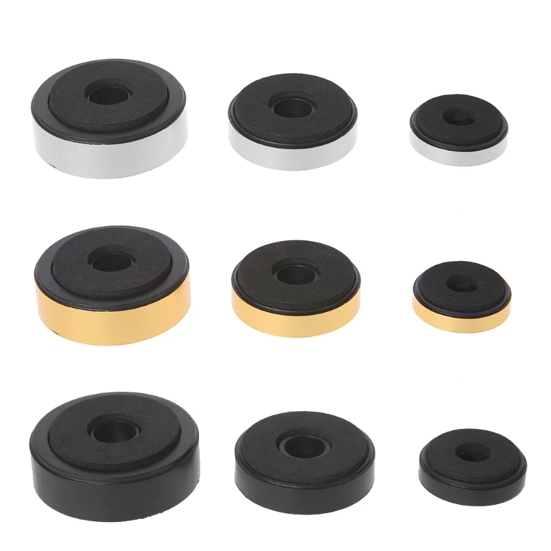 

Hot Popular 12Pcs Shock Absorption Damping For Audio Stereo Speakers Amplifier Feet Pad