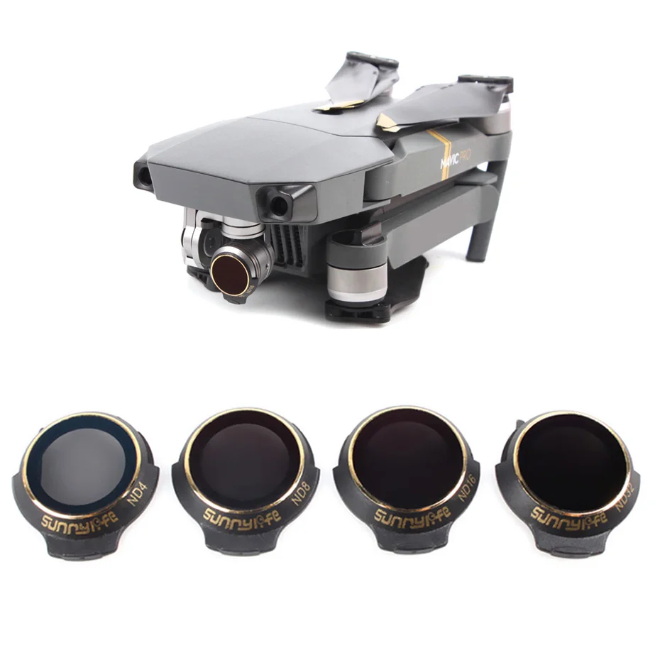 Фильтр для объектива DJI Mavic Pro Professional/Platinum ND4 ND8 ND16 ND32 набор фильтров аксессуары