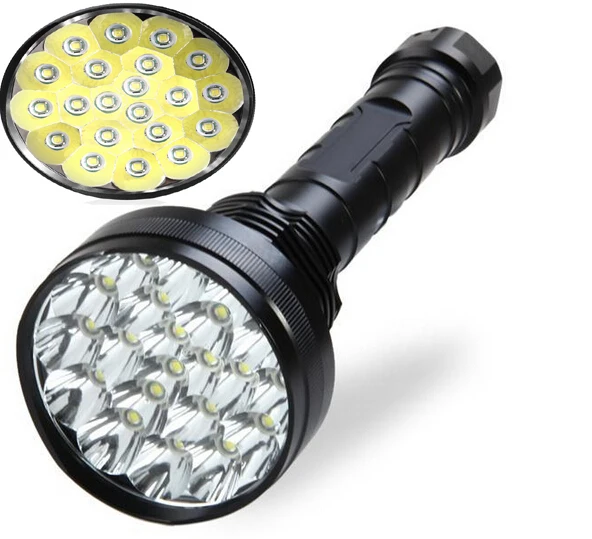 

30000 LM Underwater LED Diving Flashlight 21 XM-T6 Diver Torch Light Defensive tactical flashlight hunting camping lamp