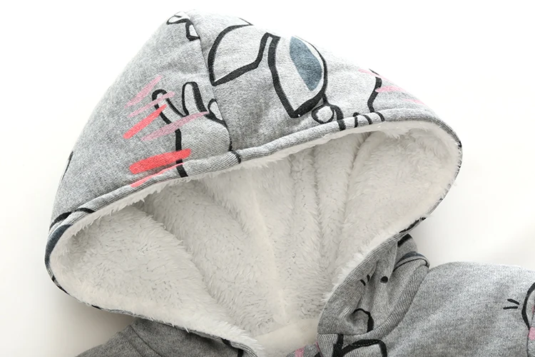 Tutine neonato inverno ropa de bebes Одежда для младенцев зимняя одежда для малышей Детский комбинезон с капюшоном и перчатки детский зимний комбинезон