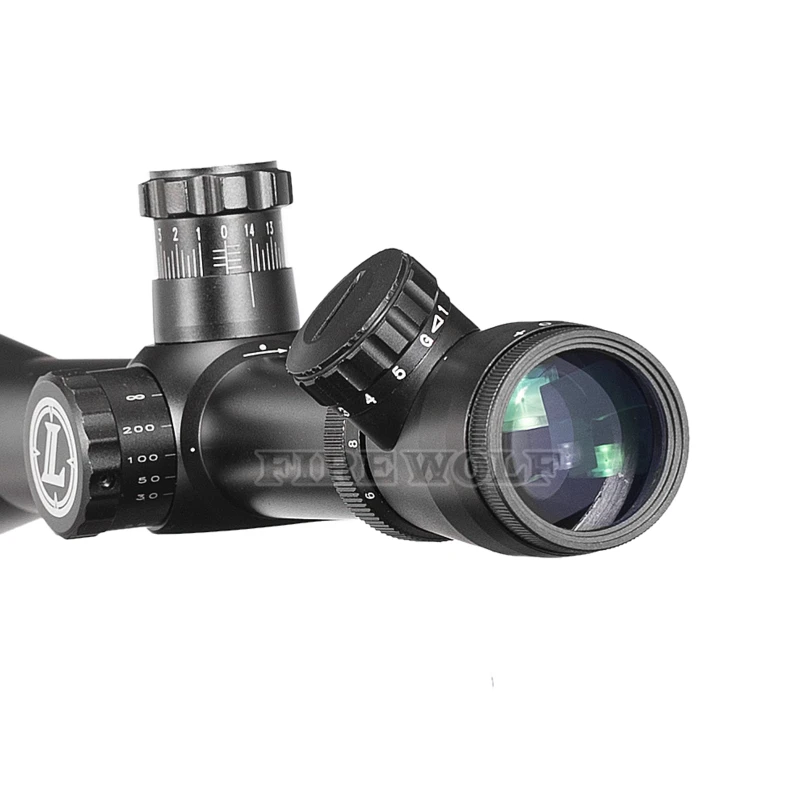 Escopos de Longo Óptica Tática Riflescope Sniper Caça Rifle Alcance Escopo Airsoft 6-24x50 m1 12 Lunetas Riflescopes
