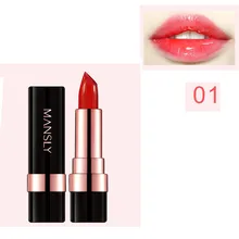 Лучшее предложение матовая губная помада прозрачная желе губная помада, цветная термопомада изменение температуры несколько цветов maquiagem жидкая матовая