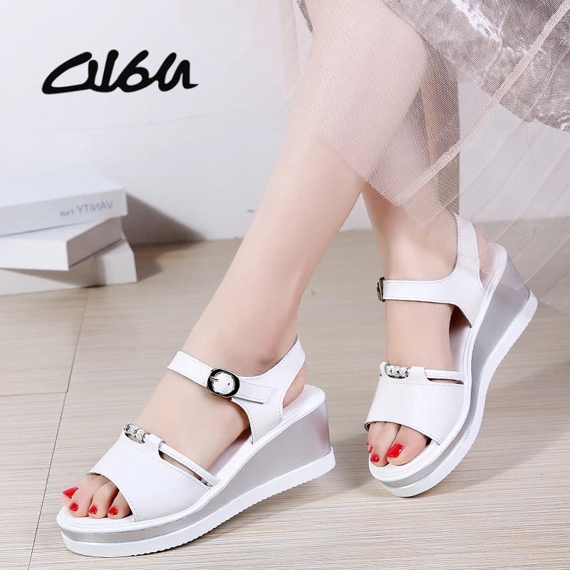 flat sandals with heel strap