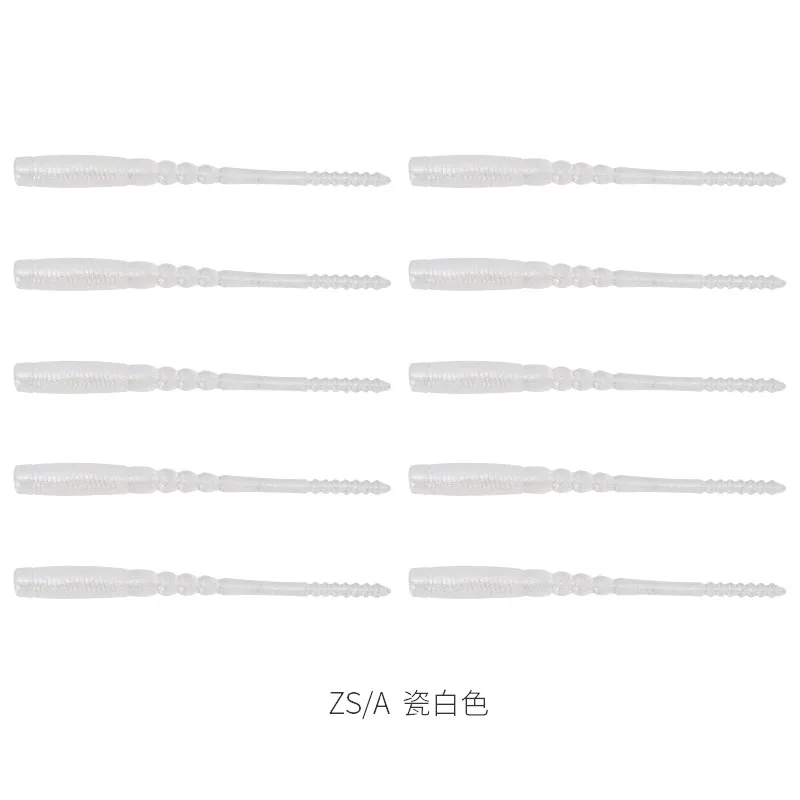 TSURINOYA 40 капсул приманка ZS 0,2 Г 45 мм AJING хвост иглы всасывания рок рыбий хвост Мягкая приманка