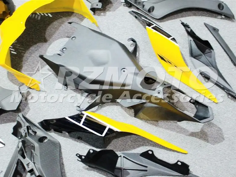 New Injection Fairing kit fit for YAMAHA YZFR1 YZF R1 15 16 17 18 YZF1000 ABS Fairings yellow black 8