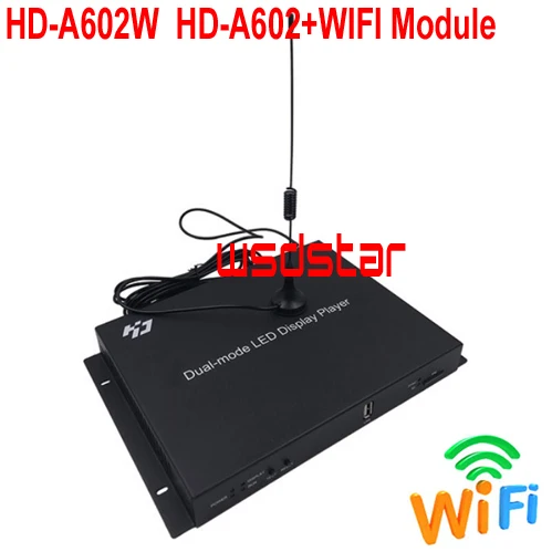 HD A602W HD A602+WIFI USB port full color Async & Sync