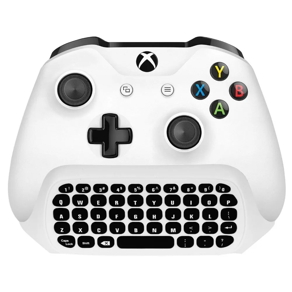 Для Xbox One S Chatpad мини игровая клавиатура беспроводной чат клавиатура для сообщений с аудио/разъем для гарнитуры для Xbox One Elite& Slim Gam