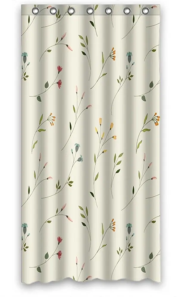 Memory Home Botany Sweet Waterproof Bathroom Bath Polyester Standard