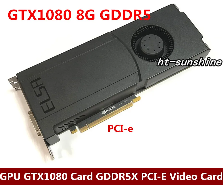 

GPU GTX1080 8G GDDR5 TOP Graphic Card GDDR5X PCI-E X16 3.0 Video Card Support DVI/HDMI /3*DP