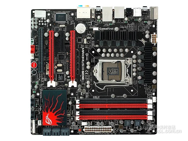 Оригинальная материнская плата ASUS Maximus III Gene LGA 1156 DDR3 P55 Настольная бесплатная
