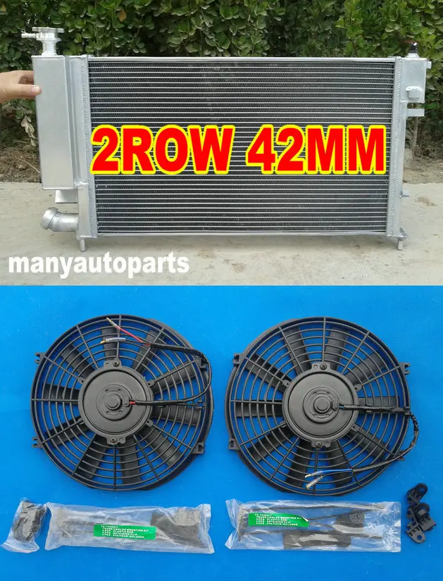 Радиатор из алюминиевого сплава для PEUGEOT 306 GTI; CITROEN/CITROEN XSARA/ZX - Цвет: Синий