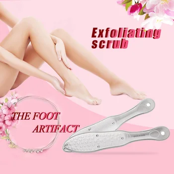 

Stainless Steel Calluse Remover Pedicure File Pedicure Scrubber Foot Rasp Dead Skin Remover Exfoliating