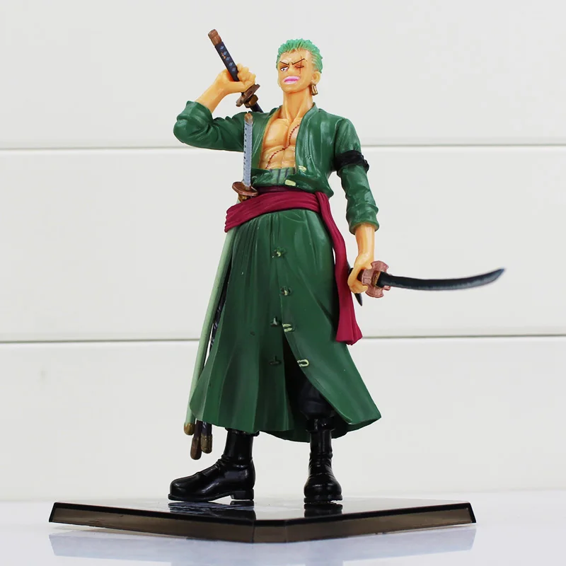 

6" 15cm Anime One Piece Roronoa Zoro Sauron PVC Action Figures Toy Doll Model Collection Free Shipping