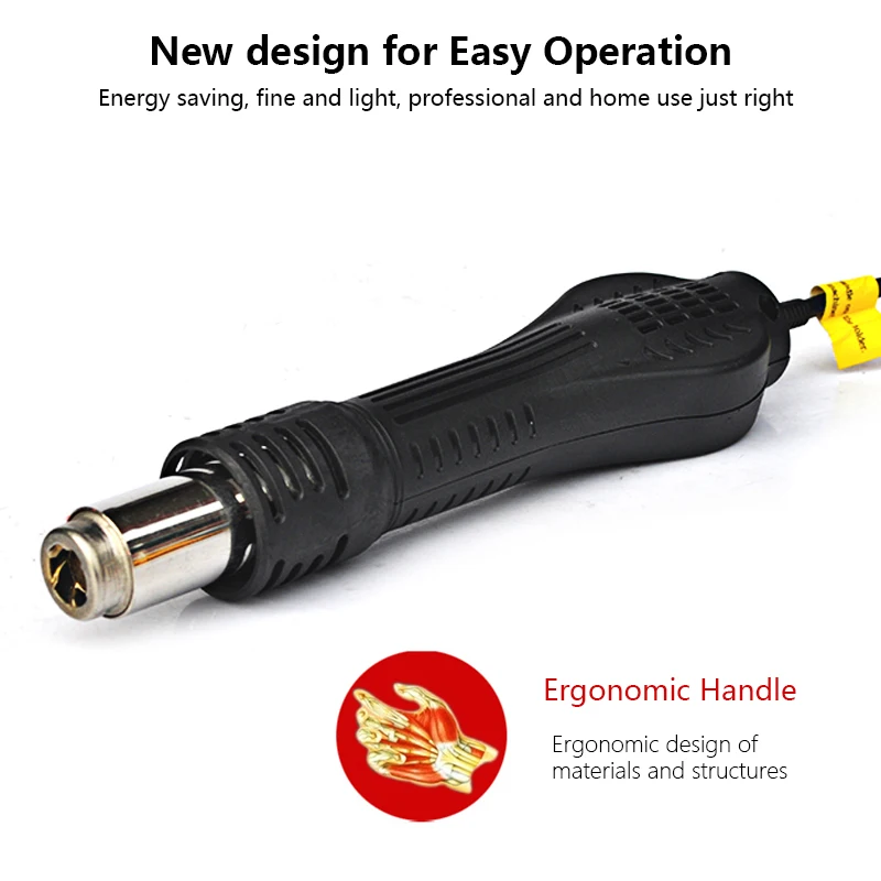 Handskit паяльная станция 110/220 В 750 Вт 2 в 1 SMD Термовоздушная BGA Тепловая 898D с