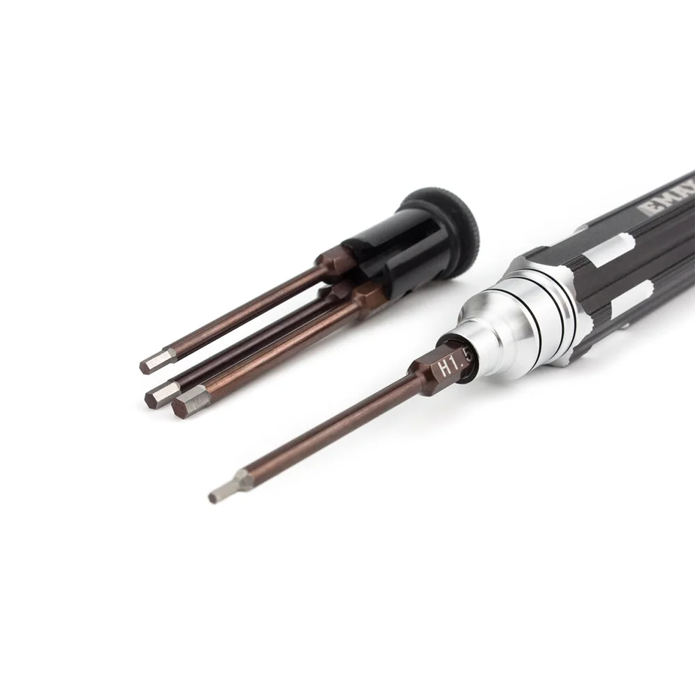 

4 In 1 Emax Hexagon Socket Screwdriver Set Allen Driver H1.5 H2.0 H2.5 H3.0mm Modeling Making Tools For RC Plane FPV Drone