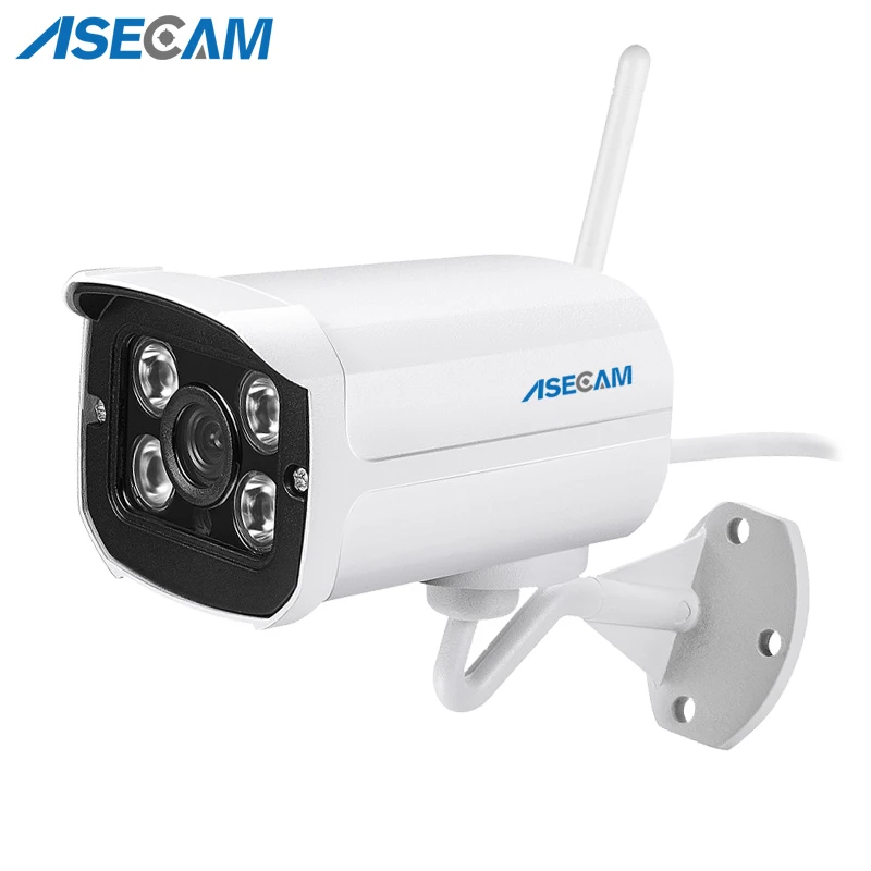 

HD 1080P IP Camera Wifi SD Card Slot Array IR Night Vision Metal Waterproof Outdoor Wireless Surveillance Camera