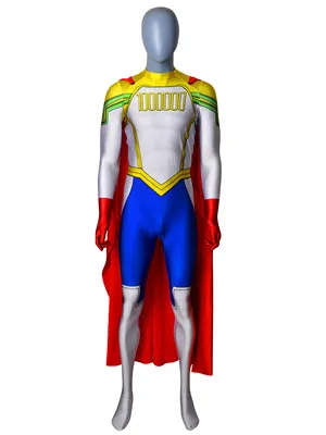

Lemillion Mirio Togata My Hero Cosplay Costume 3D Print Spandex Bodysuit Zentai Suit Halloween Costume for Adult Kids