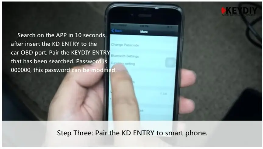 KEYDIY KD OBD вход для смартфонов в автомобиль пульты вход без провода не требуется английская версия