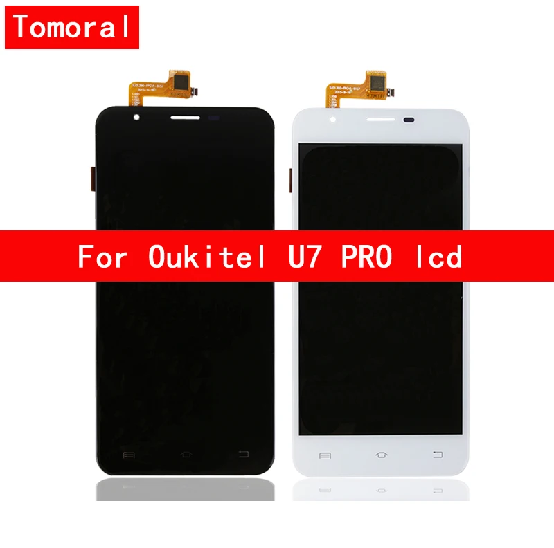 100 Brand New For Oukitel U7 PRO LCD Display Touch Screen Digitizer Replacement Free Shipping
