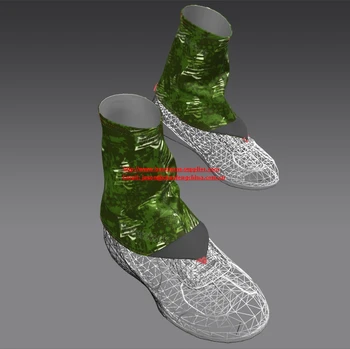 

lightweight running trail Gaiter, Moisture-wicking , soft, breathable, abrasion-resistant polyeste, Size: L-large