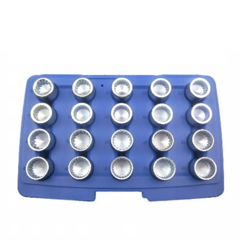 

TLXC 20pcs Anti-theft screws remove and install socket sleeve set group for Porsche DL-VAG20P