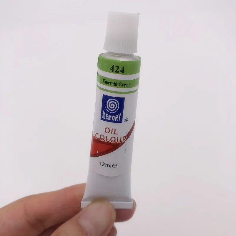 Professional Brand Oil Paint 12 ML 12 Colors Set Canvas Pigment Art Supplies Acrylic Paints Each Tube Drawing