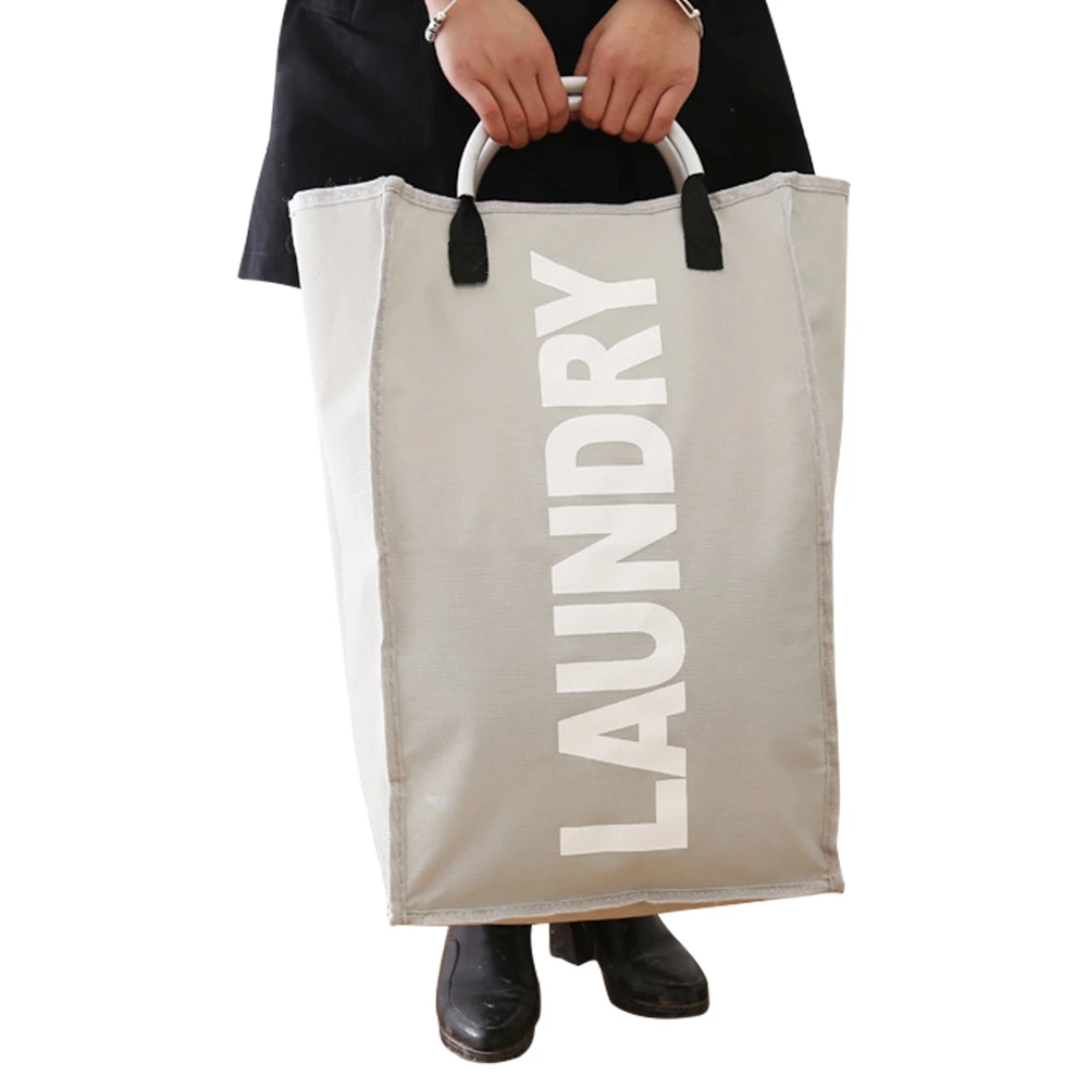 حامل سلة الغسيل للطي لعبة صندوق تخزين نزهة سلة الغسيل حقيبة التخزين غسل الملابس القذرة سلة المنظم بن مقبض